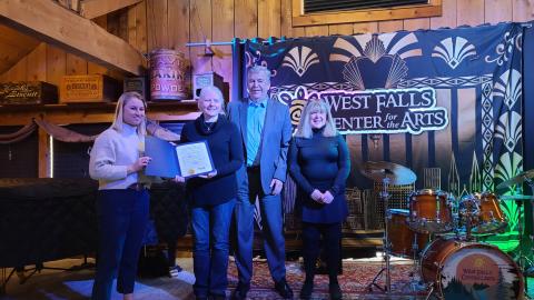Legislator Lorigo Honors West Falls Center for the Arts on its National Recognition