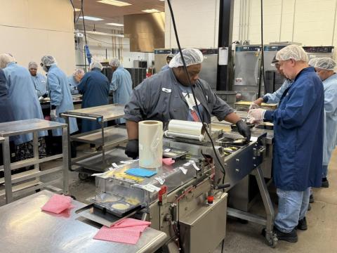 Legislator Lorigo Tours FeedMore Facilities