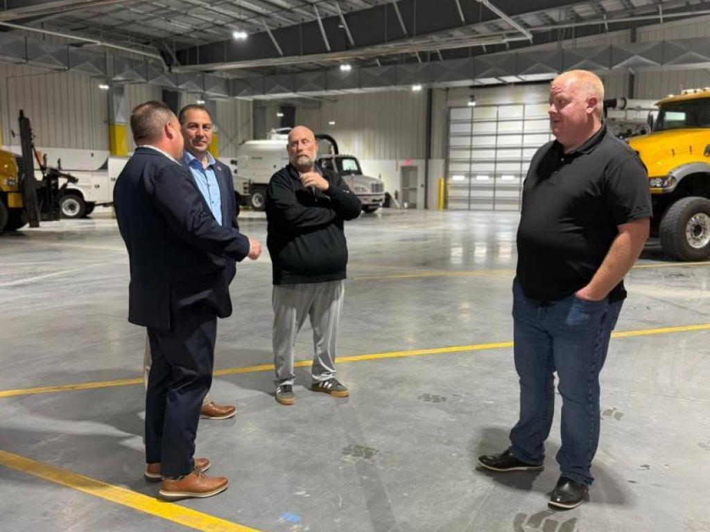 Legislator Todaro visits new Erie County highway barn in Lancaster