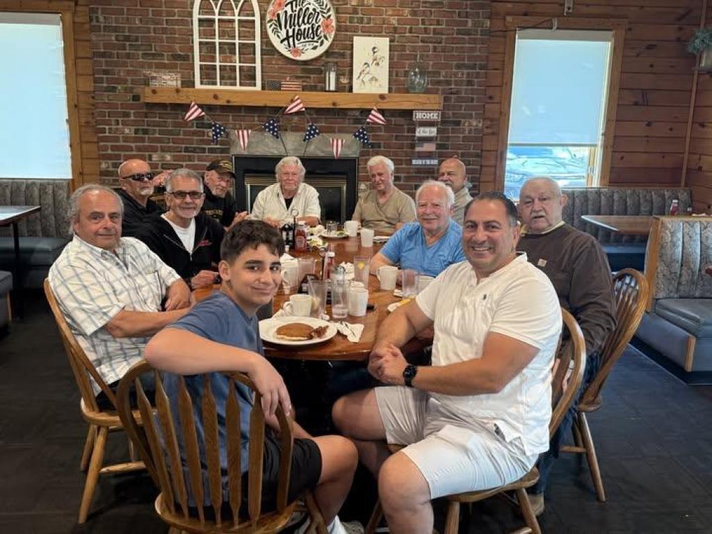 Legislator Todaro holds a breakfast meet and greet with Alden residents
