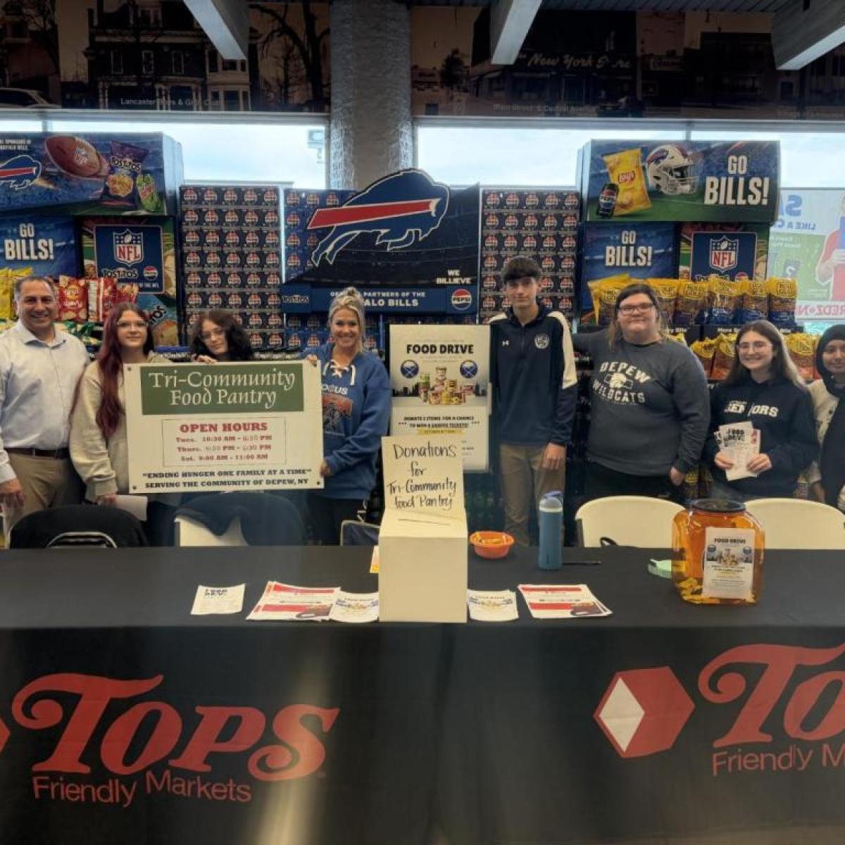 Legislator Todaro joins volunteers for inaugural food drive