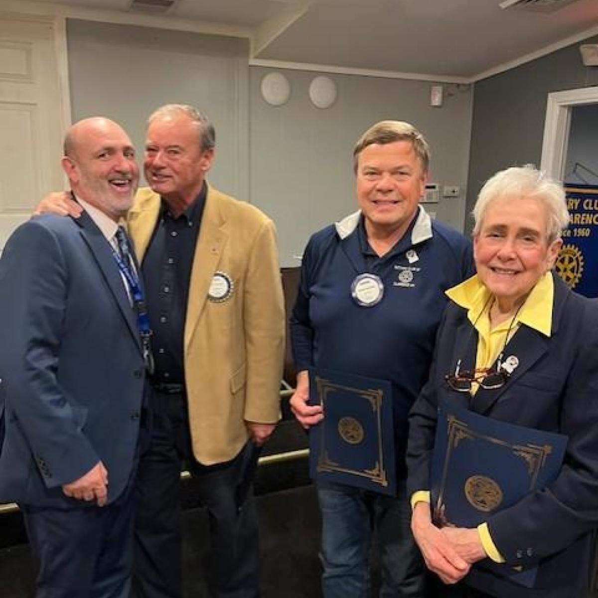 On National Make a Difference Day, Legislator Chris Greene Honors Paul Justinger, George Emerling and Elaine Wolfe with proclamations