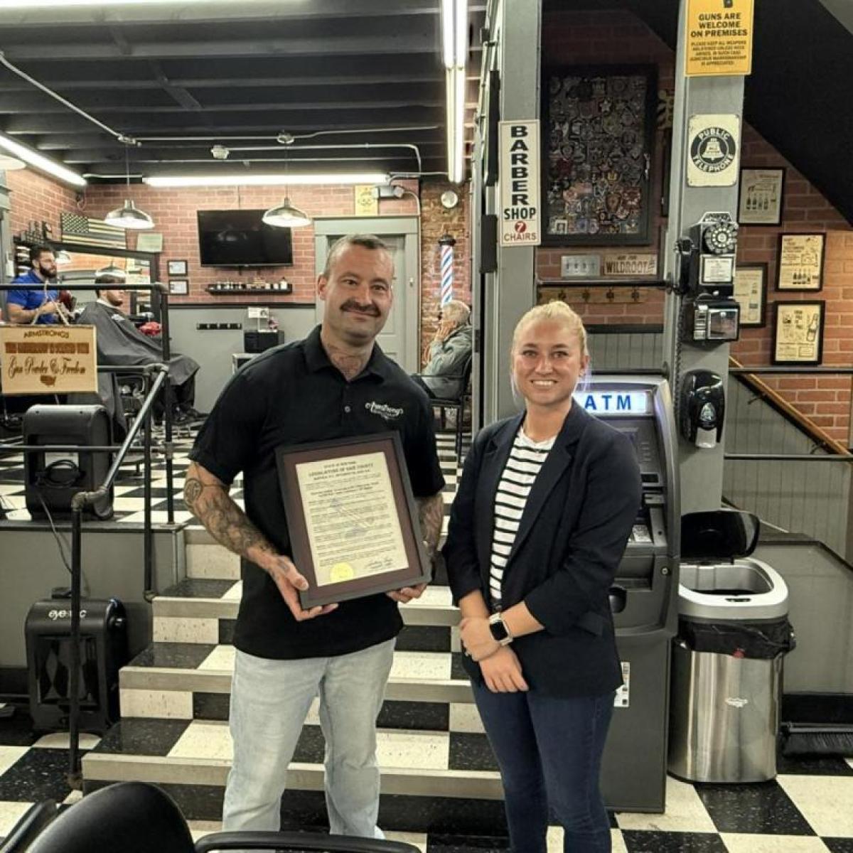 Legislator Lorigo names Zachary Armstrong as Erie County's Citizen of the Month