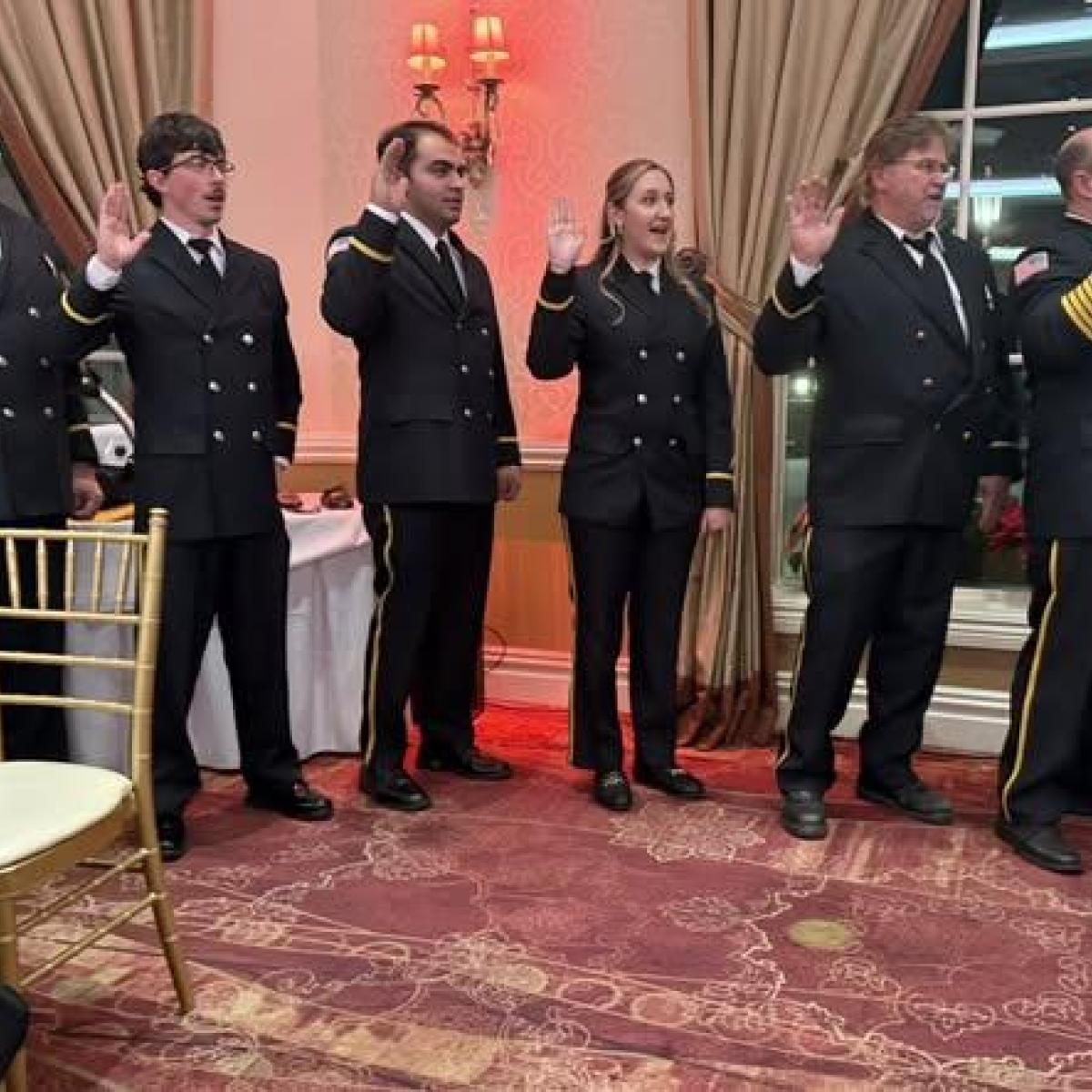 Legislator Lorigo attends Jamison Road Volunteer Fire Company installation dinner