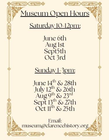 Museum Open Hours