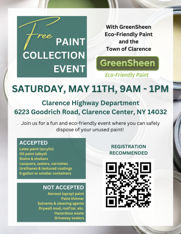 May 11, 2024 Paint Collection Event
