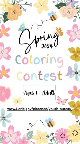 Spring Coloring Contest 2024