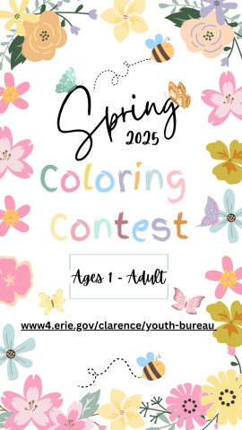Coloring Contest Spring 2025