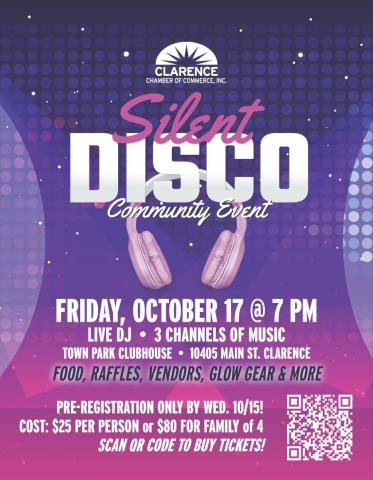Clarence Chamber Silent Disco 2025