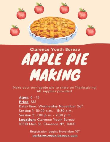 Apple Pie Making 2025