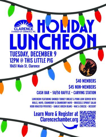 Clarence Chamber Holiday Luncheon 2025