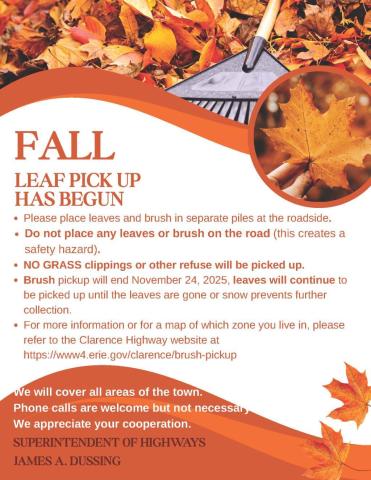 Leaf Pick Up 2025