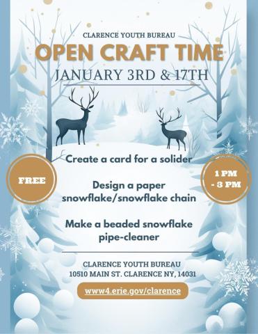 Open Craft Time January 2026