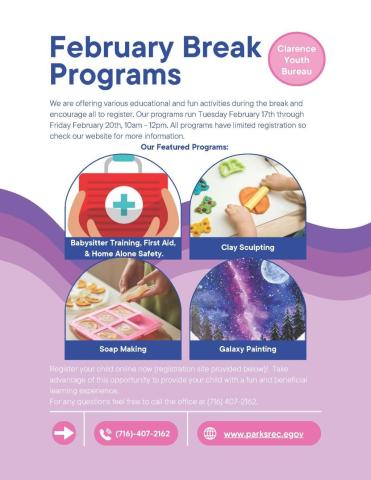 February Break Programs 2026