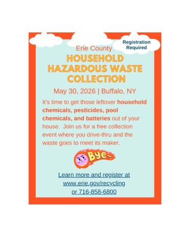 Household Hazardous Waste Collection May 30, 2026
