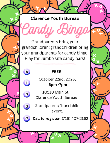 Candy Bingo Oct 2026