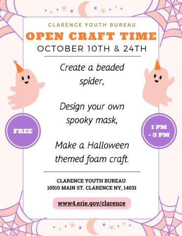 Open Craft Time October 2026