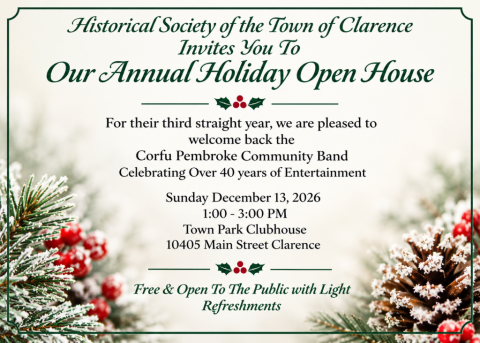 Holiday open house December 2026