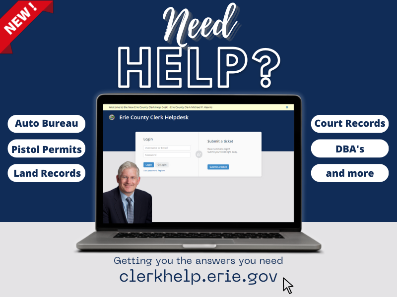 Erie County Clerk Michael P Kearns Erie County Clerk Michael P Kearns