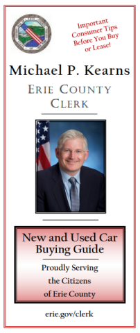 If you would like a copy of this valuable brochure, you can request one via the Clerk’s Help Desk at https://clerkhelp.erie.gov or by calling the Erie County Clerk’s Outreach Center at 716-858-8864.