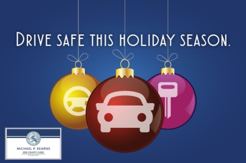 As we head into the holidays, please remember to think twice before getting behind the wheel. Avoid distractions and never drive under the influence of drugs or alcohol. Together, we can help ensure a safe and joyful season for everyone in Erie County.