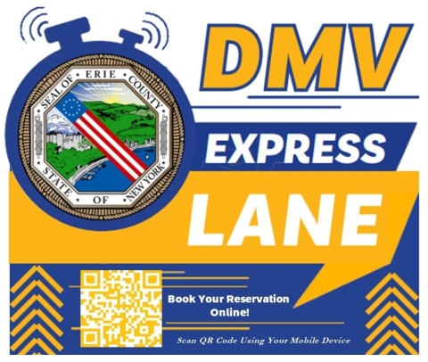•	If you have an appointment, make sure you utilize the exclusive DMV Express Lane for immediate service.