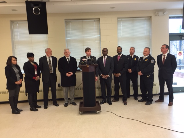 Community Outreach Press Conference Photo