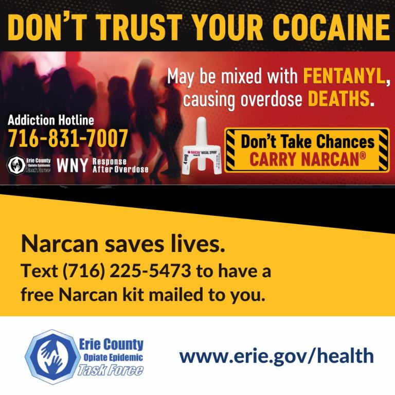 Don't Trust Cocaine Flyer 2022