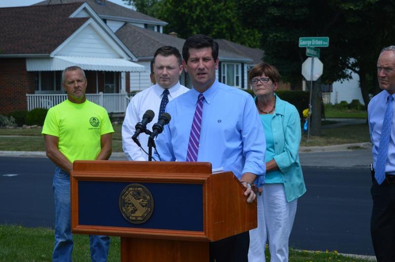 George Urban Boulevard Press Conference