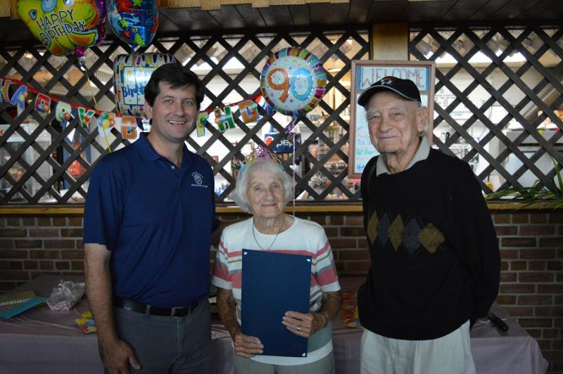 Poloncarz with Jean Rainbow