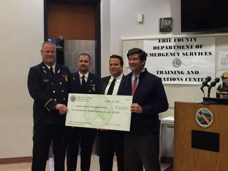 Poloncarz Presents Checks