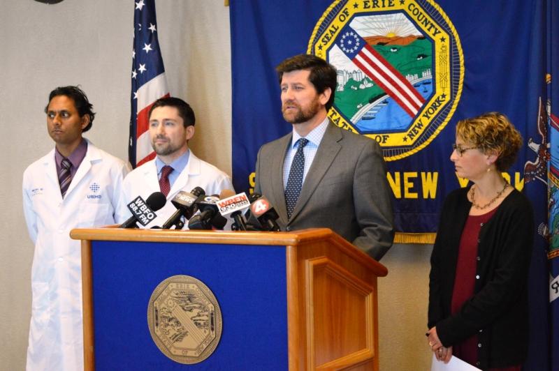 Measles press conference