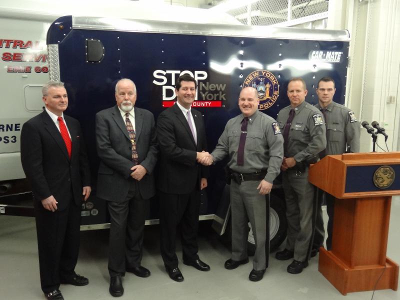 Stop DWI Trailer Donated