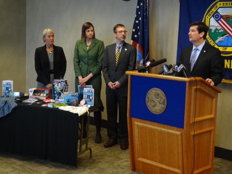 Toxic Toys press conference