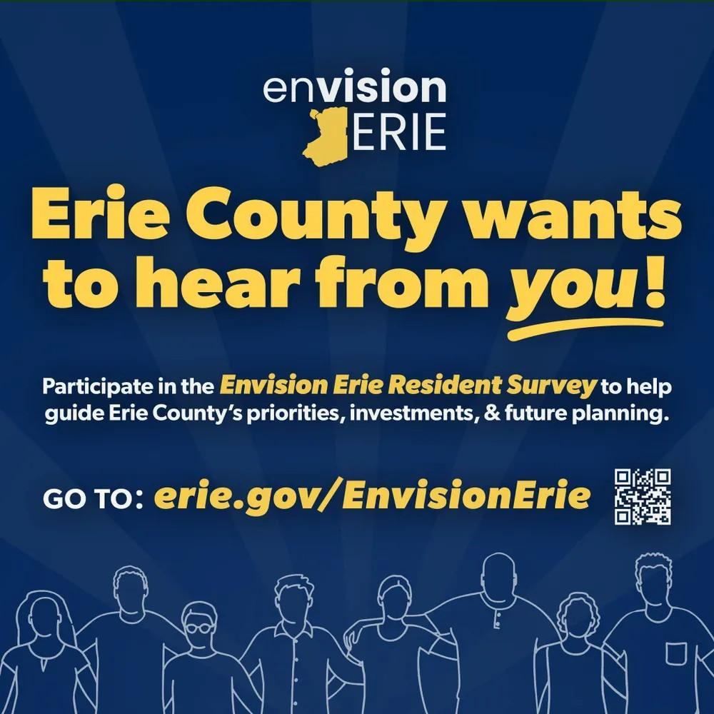 Residents are being asked to participate in the Envision Erie Resident Survey