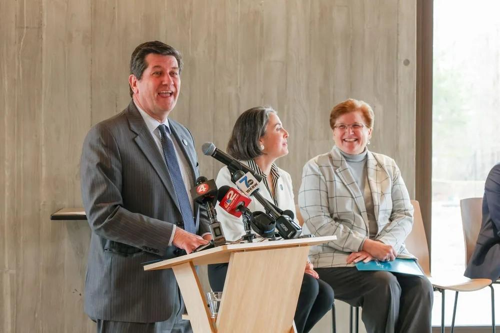 Mark Poloncarz regularly holds press conferences throughout Erie County