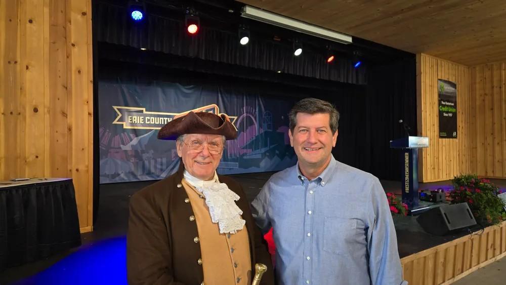 Ben Franklin visits Hamburg