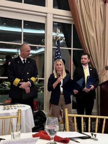 Legislator Lorigo Attends Jamison Road Fire Company Installation