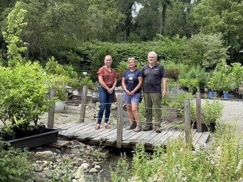 Legislator Lorigo Tours Masterson's Garden Center