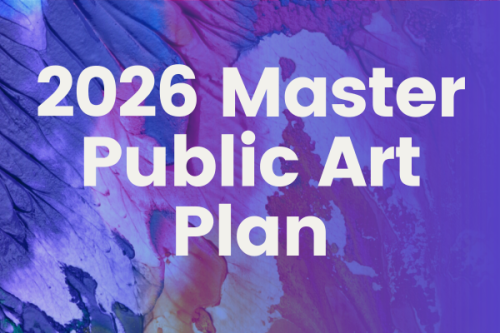 2026 Master Public Art Plan Feature Card