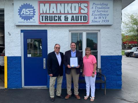 Legislator Todaro with Tom and Patti Manko