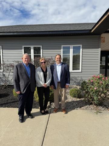 Legislator Todaro on Hand for Lancaster Senior Center Reopening